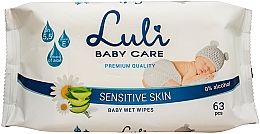 Парфумерія, косметика Дитячі вологі серветки - Luli Baby Care Sensitive Skin