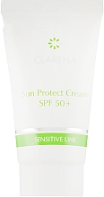 Духи, Парфюмерия, косметика Солнцезащитный крем SPF 50+ для чувствительной кожи - Clarena Sensitive Line Sun Protect Cream 50+