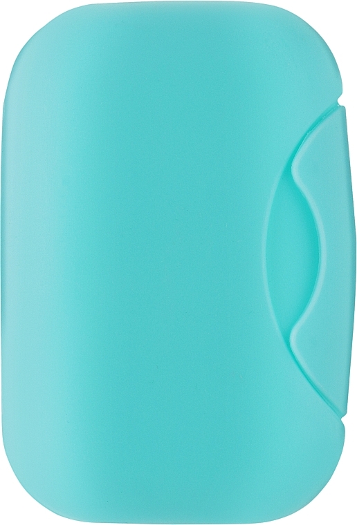 Футляр пластиковый для мыла "Матовый", голубой - Cosmo Shop  — фото N1