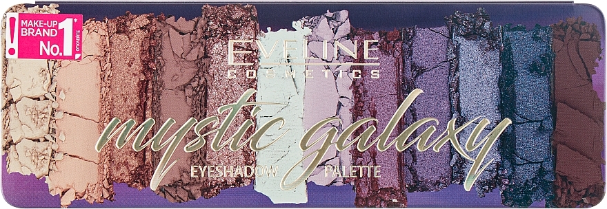 Палетка тіней для повік - Eveline Cosmetics Eyeshadow Palette Mystic Galaxy — фото N2