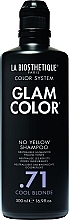 Шампунь для нейтрализации желтизны с интенсивной формулой - La Biosthetique Glam Color No Yellow Shampoo .71 Cool Blonde — фото N1