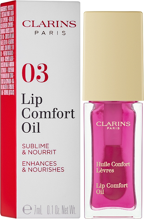 Масло-блеск для губ - Clarins Instant Light Lip Comfort Oil — фото N2