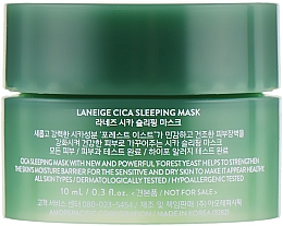 Нічна маска для проблемної шкіри - Laneige Special Care Cica Sleeping Mask (міні) — фото N2