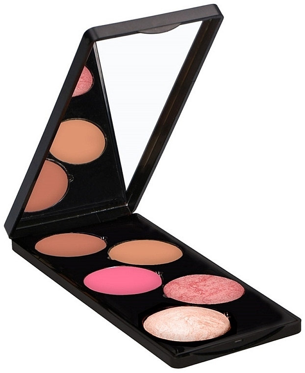 Палетка для макіяжу - Make-Up Studio Shape & Glow Cheek Palette — фото N1