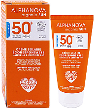 Парфумерія, косметика Сонцезахисний крем для обличчя - Alphanova Sun Organic SPF50+