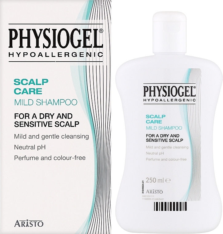 Делікатний шампунь для сухої і чутливої шкіри голови - Physiogel Scalp Care Mild Shampoo — фото N4