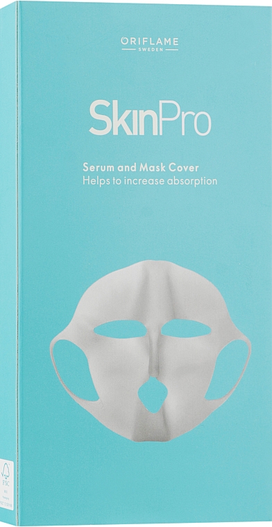 Маска для лица силиконовая многоразовая - Oriflame SkinPro Serum And Mask Cover