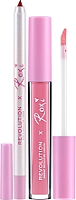 Набор - Makeup Revolution x Roxi Cherry Blossom Lip Set (lip/pencil/1g + lip/gloss/3ml) — фото N2