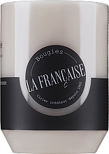 Духи, Парфюмерия, косметика Ароматическая свеча "Серый жасмин" - Bougies La Francaise Jasmine Grey Scented Pillar Candle 45H