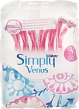 Одноразові станки для гоління, 12 шт. - Gillette Venus 3 Simply — фото N9