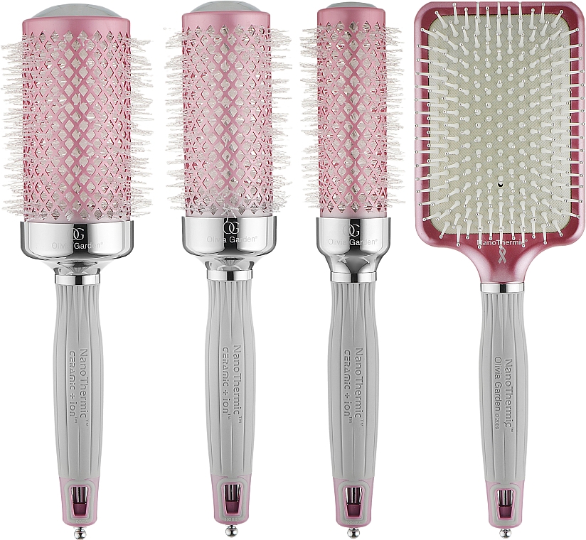 Набор щеток для волос, 4 шт. - Olivia Garden Nano Thermic 2020 Edition  — фото N1