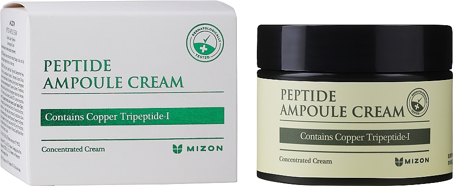 Крем для лица с пептидами - Mizon Peptide Ampoule Cream — фото N2