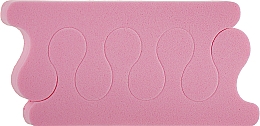Роздільники для пальців, рожеві - Tools For Beauty Toe Separator Pink — фото N1