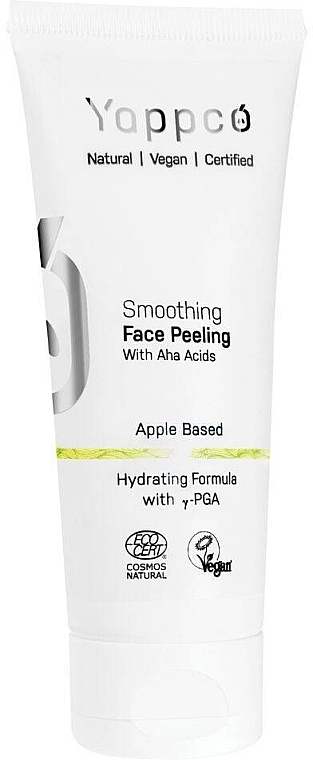 Розгладжувальний пілінг для обличчя - Yappco Smoothing Face Peeling With AHA Acids — фото N1