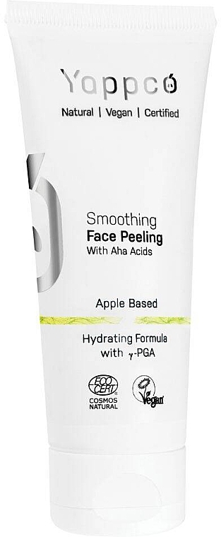 Разглаживающий пилинг для лица - Yappco Smoothing Face Peeling With AHA Acids — фото N1