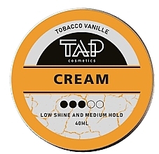 Парфумерія, косметика Крем для укладання волосся "Tabacco Vanille" - TAP Cosmetics Cream 