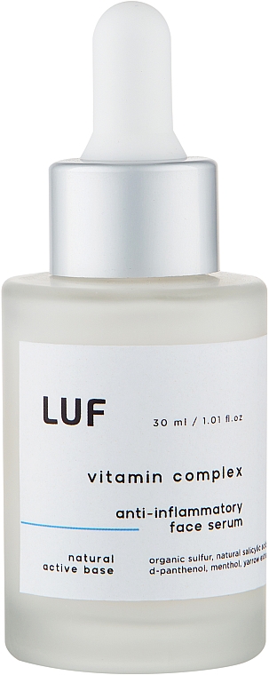 Себорегулююча сироватка з матуючим ефектом «Активний вітамінний комплекс» - Luff Active Vitamin Complex Face Serum
