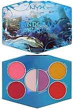 Духи, Парфюмерия, косметика Палетка хайлайтеров и румян - NYX Professional Makeup Avatar Pandoran Paradise Highlighter Palette