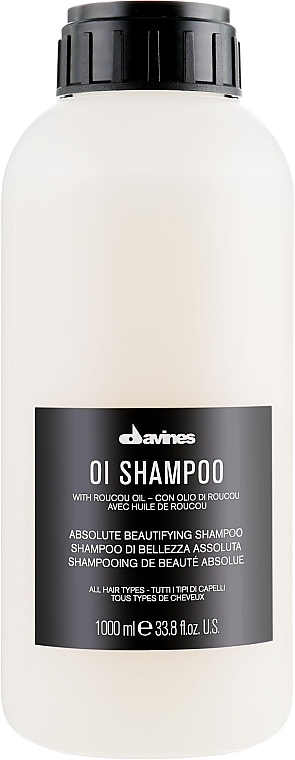 Шампунь для смягчения волос - Davines Oi Absolute Beautifying Shampoo With Roucou Oil — фото N3