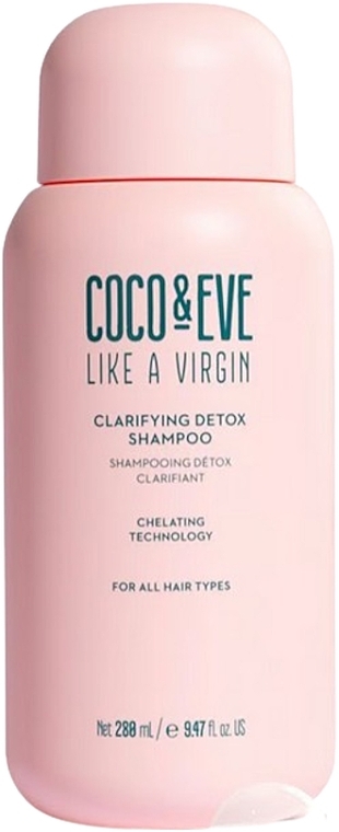 Осветляющий детокс-шампунь для волос - Coco & Eve Like A Virgin Clarifying Detox Shampoo — фото N1