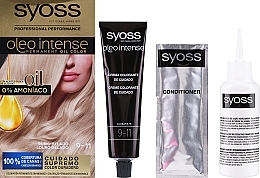 Парфумерія, косметика Стійка фарба для волосся без аміаку з олією-активатором - Syoss Oleo Intense *