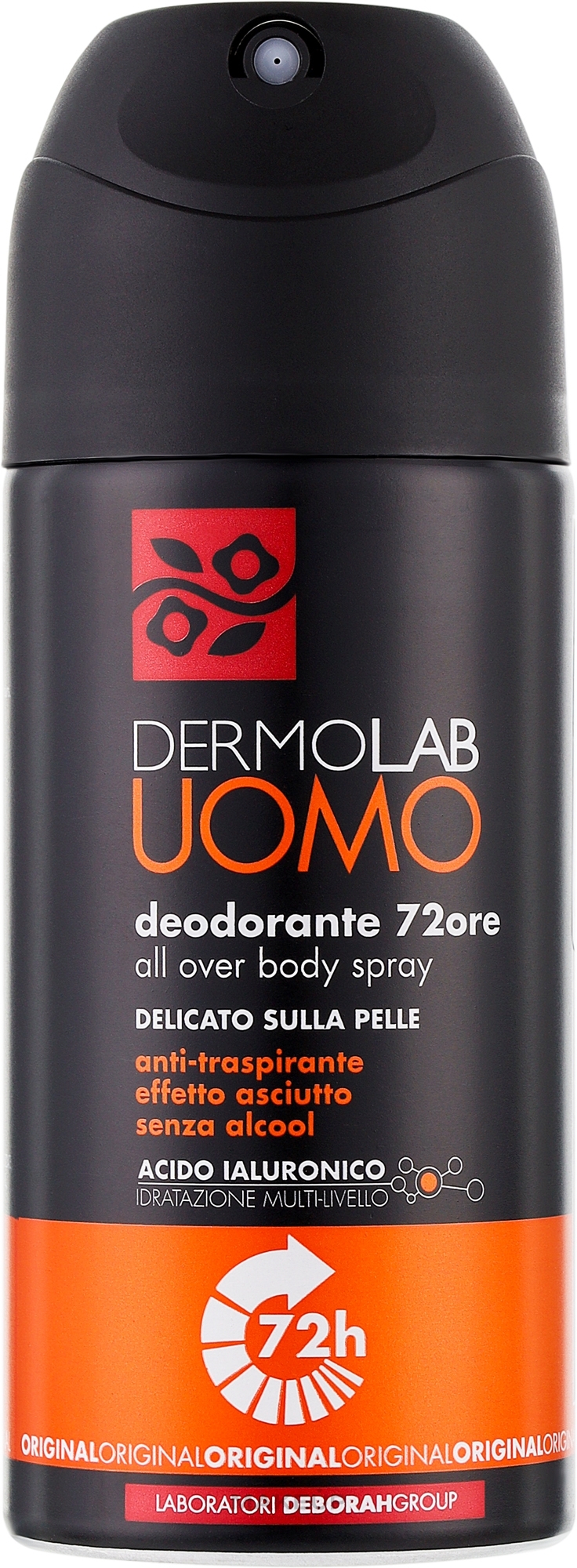 Дезодорант-спрей для тіла 72-годинної дії - Deborah Dermolab Uomo Deodorant — фото 150ml