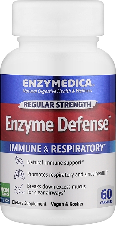 Пищевая добавка "Ферменты для очищения организма" - Enzymedica Enzyme Defense — фото N1