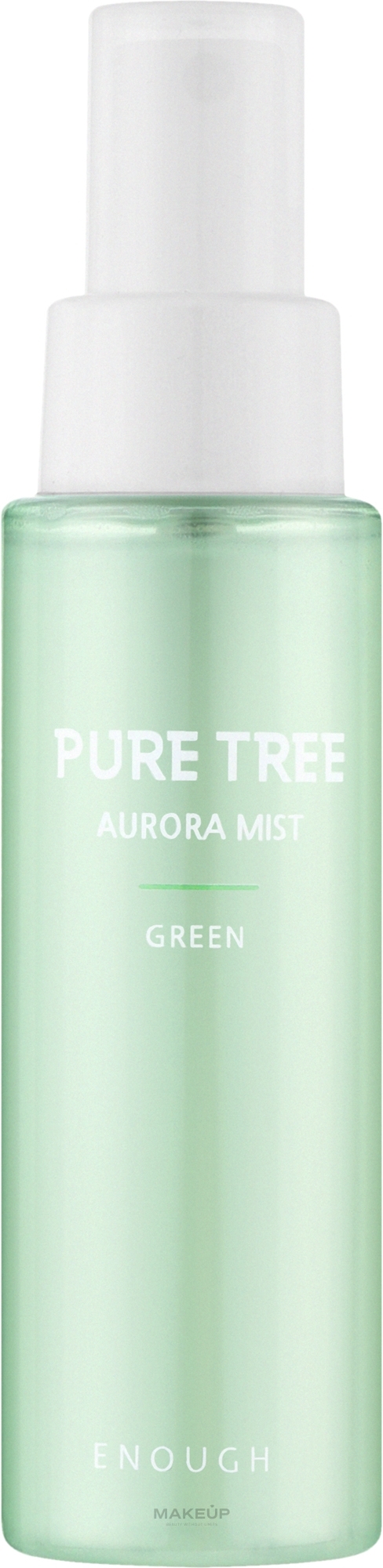 Заспокійливий міст для обличчя - Enough Pure Tree Aurora Mist Green — фото 80ml