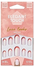 Парфумерія, косметика Накладні нігті - Elegant Touch Luxe Looks Hot Tip False Nails