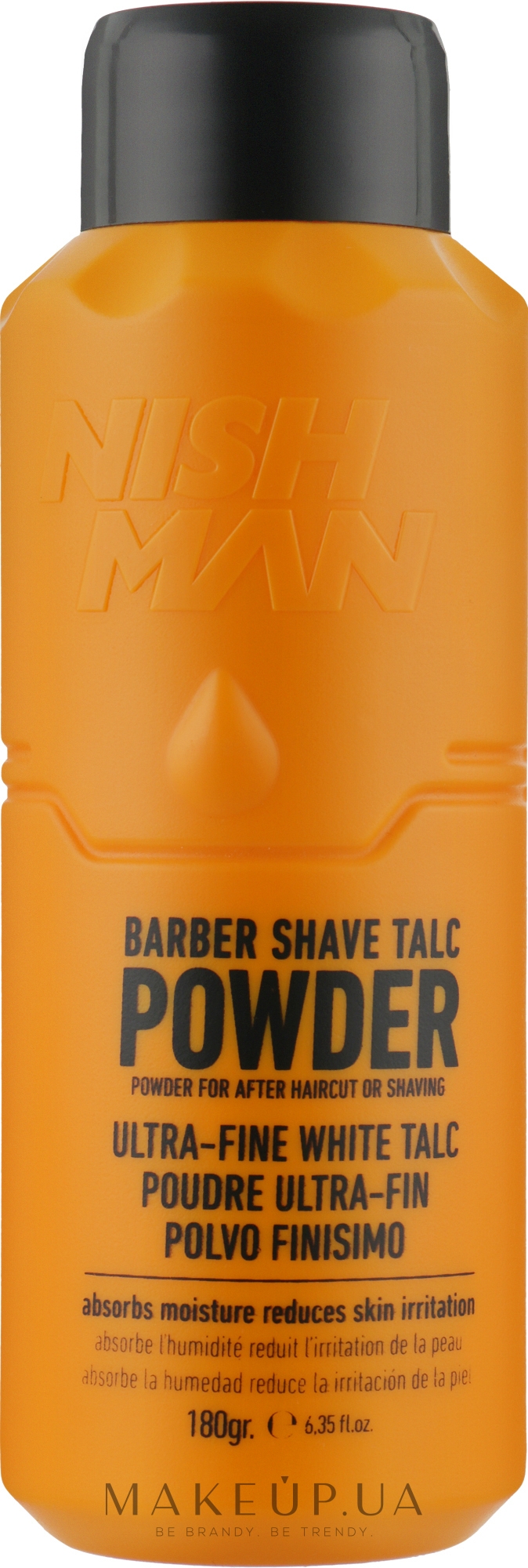 Тальк для кожи - Nishman Barber Shave Talc — фото 180g