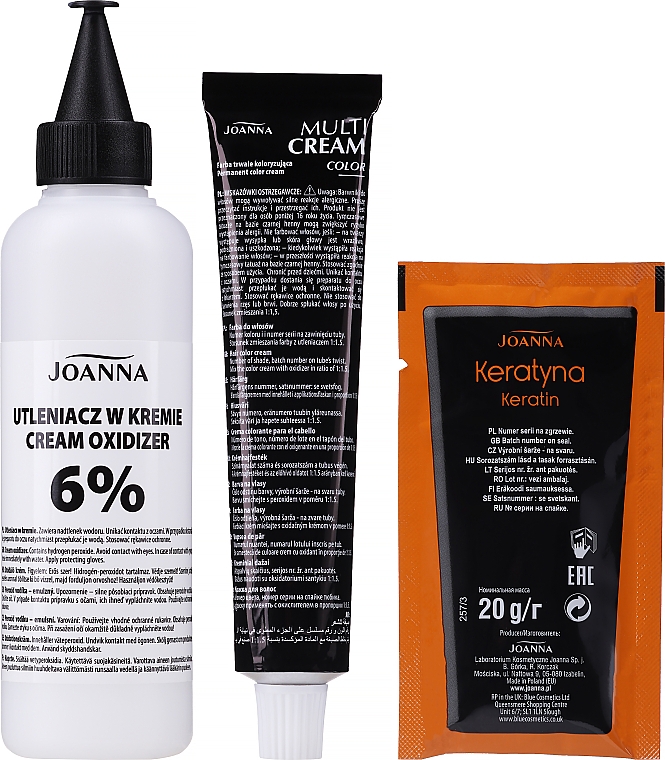 Фарба для волосся - Joanna Hair Color Multi Cream Color — фото N4