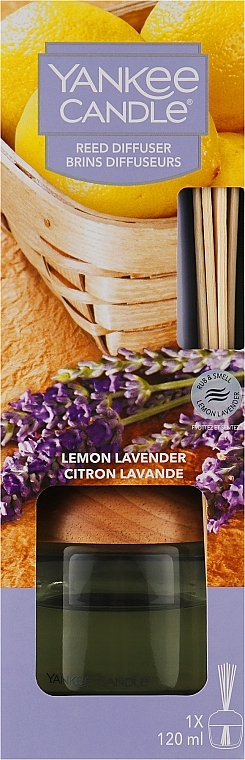 Аромадиффузор "Лимон и лаванда" - Yankee Candle Lemon Lavender — фото N1