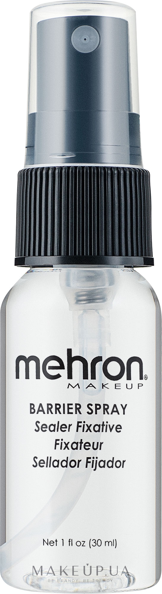 Водостійкий закріплювач макіяжу - Mehron Barrier Spray — фото 30ml
