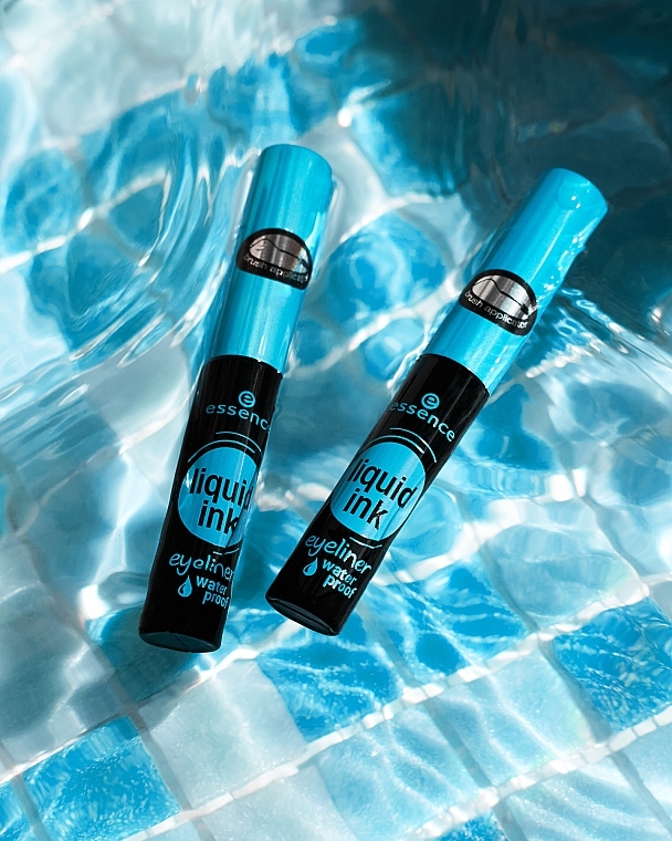 Рідка підводка для очей водостійка - Essence Liquid Ink Eyeliner Waterproof — фото N8