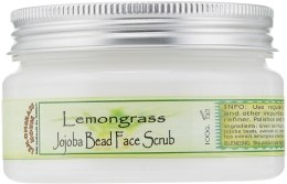 Парфумерія, косметика Скраб для обличчя "Лемонграс" - Lemongrass House Lemongrass Jojoba Bead Face Scrub