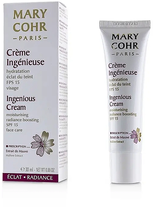 Зволожувальний тонувальний крем для сяйва шкіри - Mary Cohr Brightening Ingenious Cream SPF15 — фото N2