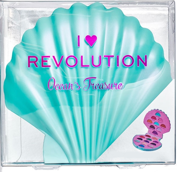 Палетка тіней для повік, 21 відтінок - Makeup Revolution I Heart Revolution Ocean’s Treasure Palette — фото N1