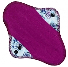 Многоразовая ежедневная прокладка с хлопком, фуксия с цветами - Soft Moon Ultra Comfort Regular — фото N2