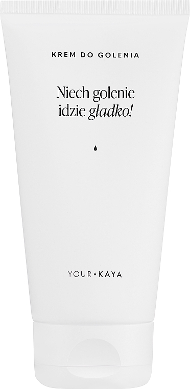 Крем для гоління інтимних зон, обличчя й тіла - Your Kaya Shaving Cream — фото N1