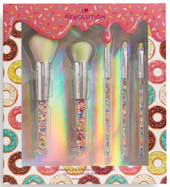 Набор кистей для макияжа - I Heart Revolution Sprinkles Brush Set — фото N1