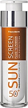 Духи, Парфюмерия, косметика Солнцезащитный флюид для лица - Frezyderm Sun Screen Vitamin D Like Skin Benefits Fluid to Powder SPF50+
