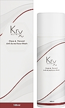 Очищаючий бактерицидний гель з 2% саліциловою кислотою та церамідами - KRX Aesthetics Anti Acne Face Wash — фото N2