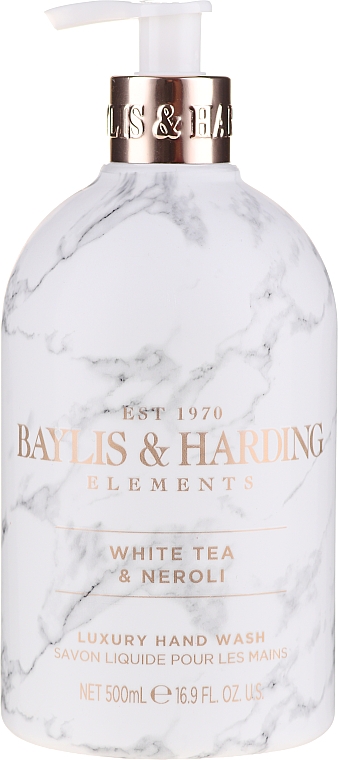 Набор - Baylis & Harding White Tea & Neroli Hand Care Set (soap/500ml + h/b/lotion/500ml) — фото N2