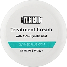 Восстанавливающий крем с 15% гликолевой кислотой - GlyMed Plus Treatment Cream With 15% Glycolic Acid — фото N1