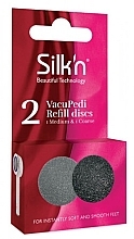 Сменные диски для удаления мозолей - Silk'n VacuPedi Refill Discs Medium & Coarse — фото N1