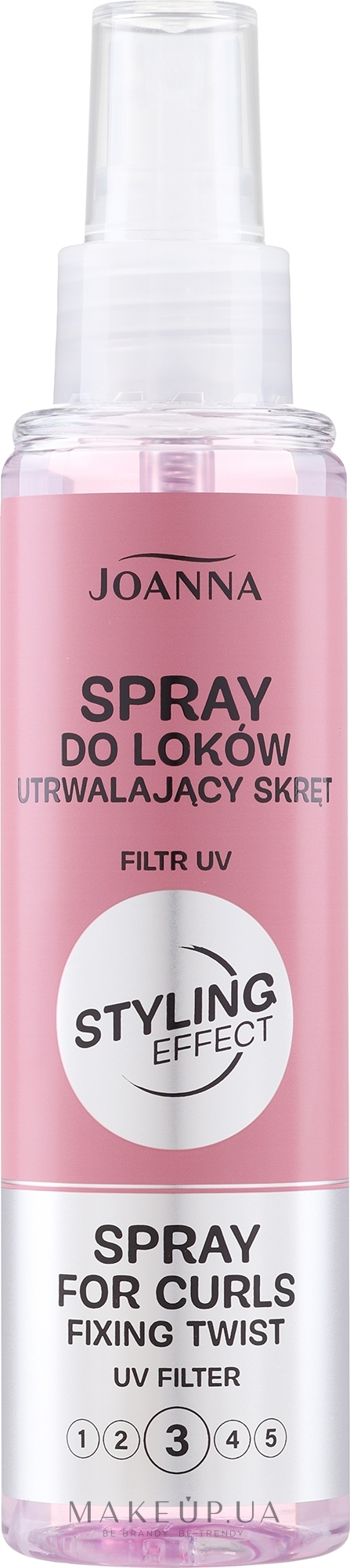 Спрей для укладання кучерявого волосся - Joanna Styling Effect Curly Spray — фото 150ml