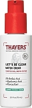 Зволожувальний крем для обличчя - Thayers Let’s Be Clear Water Cream — фото N1