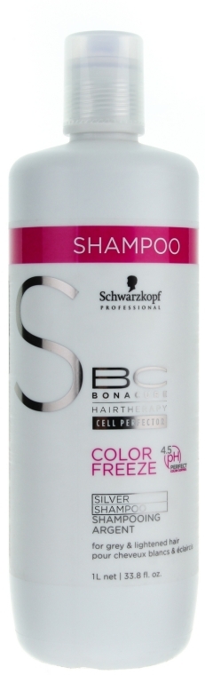 Шампунь для фарбованого волосся - Schwarzkopf Professional BC Bonacure Color Freeze Silver Shampoo — фото N3