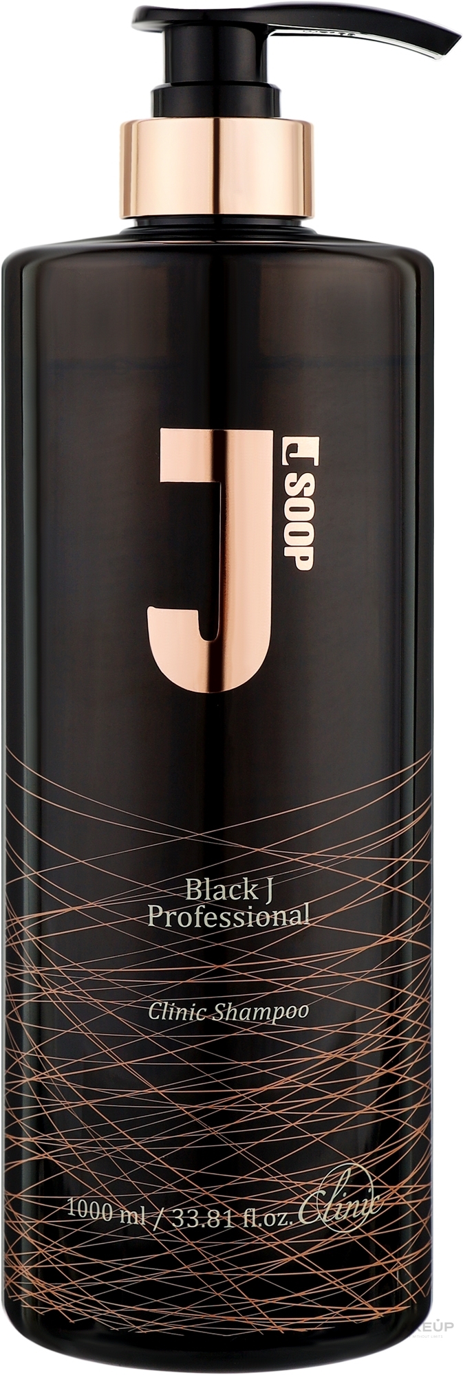 Шампунь для поврежденных волос с экстрактом грейпфрута - Jsoop Black J Professional Clinic Shampoo — фото 1000ml