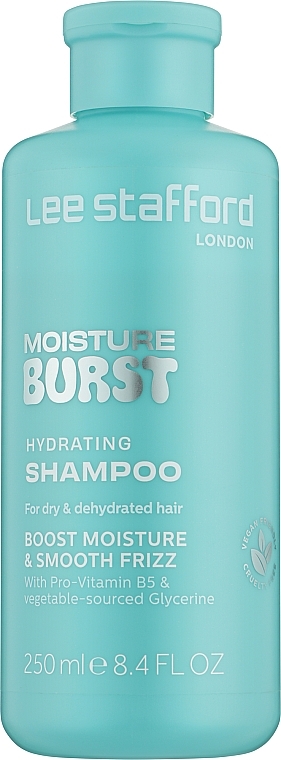 Зволожуючий безсульфатний шампунь - Lee Stafford Moisture Burst Shampoo — фото N1